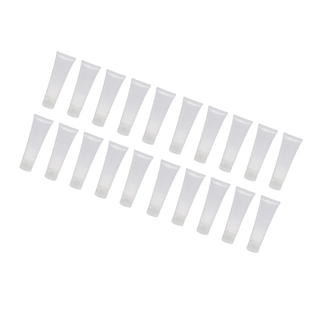 

100ML Empty Plastic Portable Facial Cleanser Hose Tubes Squeeze Cosmetic Travel Bottles Container Smooth/Matte