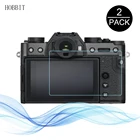 2 шт., защитная пленка для экрана для Fujifilm X100V X-T4 GFX50 XT30II GR3X, Высококачественная водонепроницаемая пленка из закаленного стекла для камеры