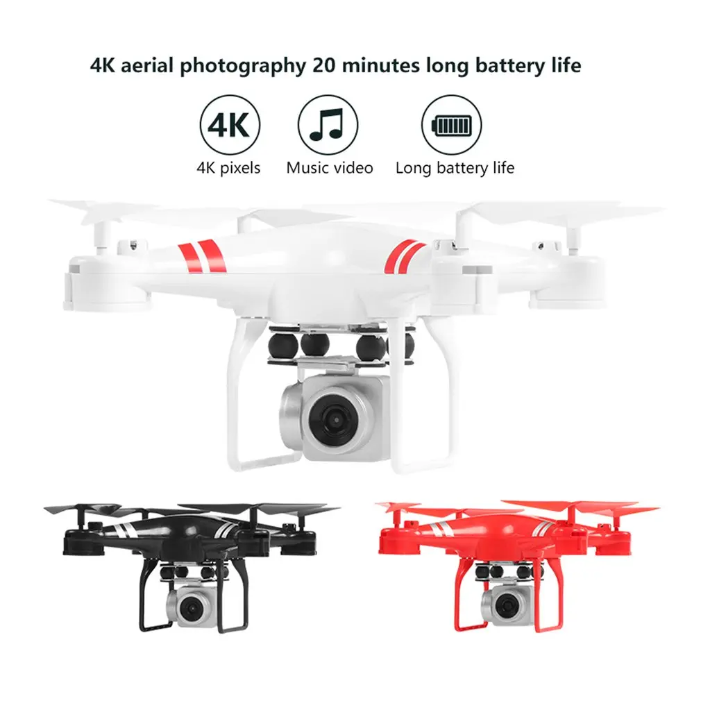 Дрон KY101D 4K RC вертолет с HD wifi FPV 16MP камера 2,4G 4 оси RC Квадрокоптеры дроны 22 минуты долгий Летающий Дрон