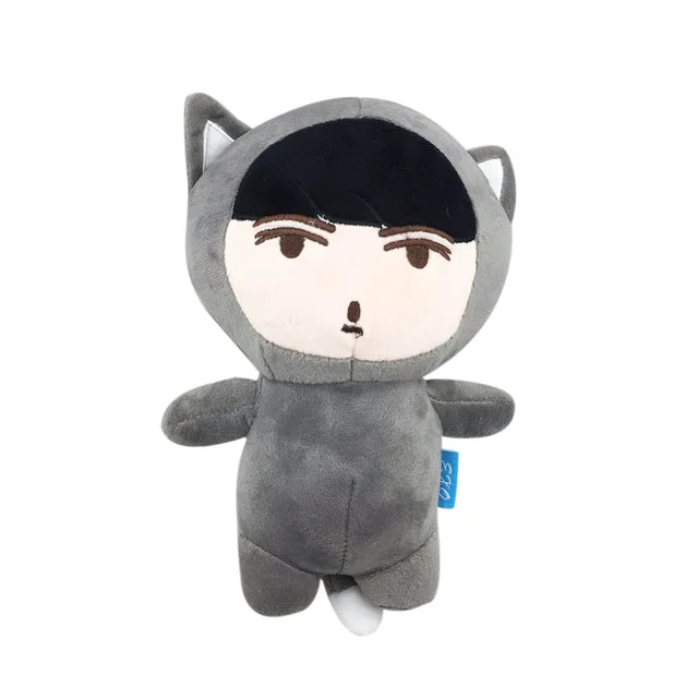 23cm Korea Kawaii Plush Dolls Stuffed Baby Doll Toy Soft Cotton Toys Fans Gifts Cartoon PP | Игрушки и хобби