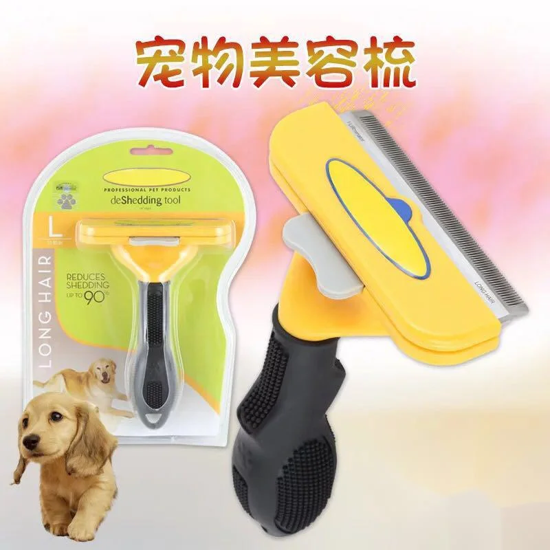 

Pet Hair shedding Comb Dog Cat Brush Grooming Tool Removal for Dogs Cats Supplies