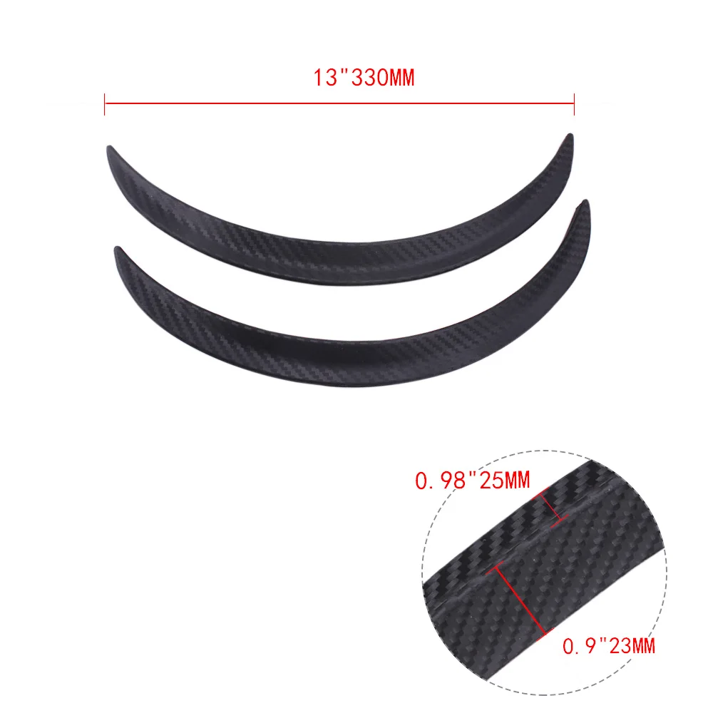 2 шт./компл. вспышки из углеродного волокна для крыльев фотоэлемент колеса