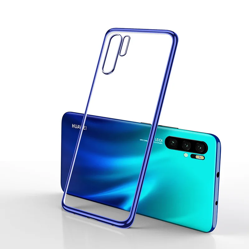 Роскошный Силиконовый мягкий прозрачный чехол для Huawei P10 P20 P30 P40 Lite Honor 10 20 10i 20i 20s