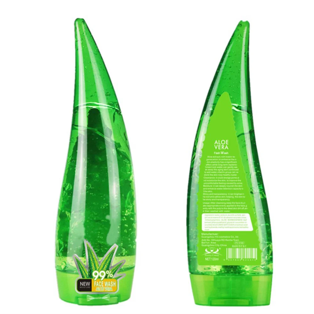 Очищающее средство для лица с экстрактом алоэ вера скраб гель увлажнения кожи