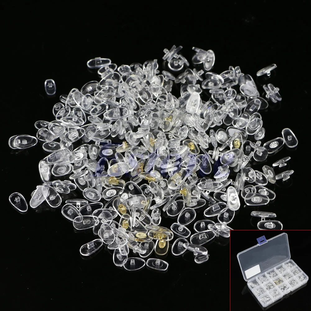 

Y1UE 1 набор силиконовых очков, солнцезащитных очков, очков, прикручивающихся носоупоров, инструмент для ремонта