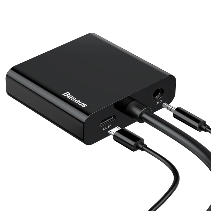 Baseus HDMI to VGA Adapter 1080P HDMI Male to VGA Female splitter for PC monitor Laptop HDTV vga HDMI Adapter - Цвет: VGA and Audio