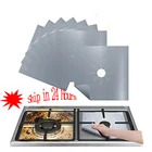 4 шт.компл. защитное покрытие для газовой плиты для крышек кастрюль чистый ковер Кухня газовая плита Кухня плита аксессуары посуда Запчасти