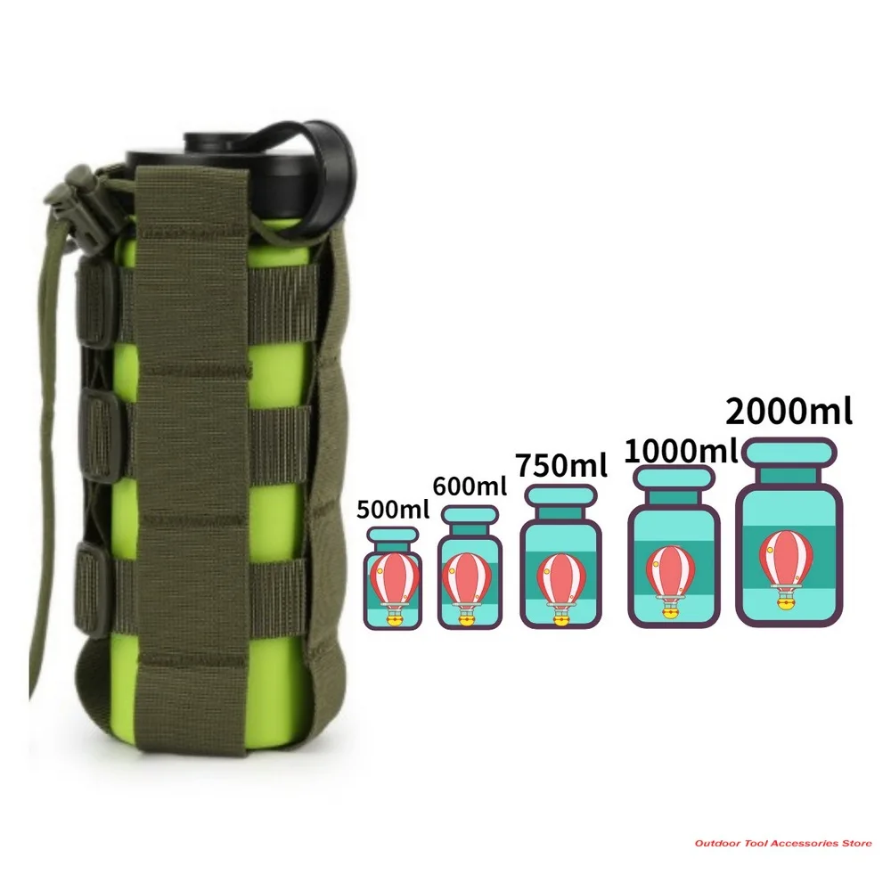 Регулируемая сумка для бутылки с водой из ткани Оксфорд Военная Сумка кемпинга