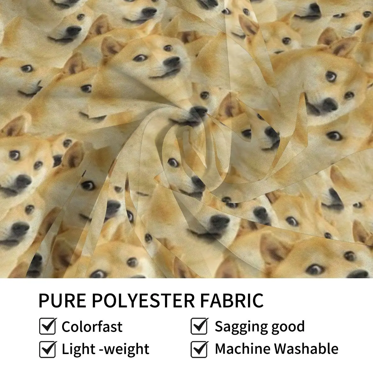 

Dogecoin Interesting Virtual Currency Tapestry Many Wall Arts Decor Bedroom Hanging Cloth Background Covering Aesthetic