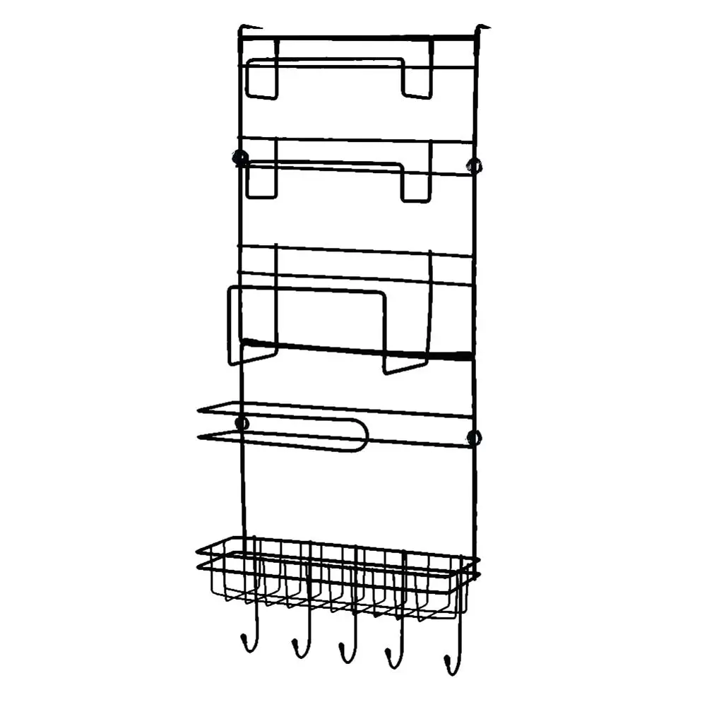 

Household Multifunctional Fridge Sidewall Hanging Storage Rack Shelf Organizer