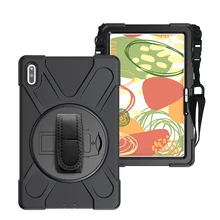 Kids Safe Shockproof Heavy Duty Case For Huawei MatePad 10.4 2020 BAH3-W09 BAH3-AL00 Tablet Protective Stand case Shoulder Strap