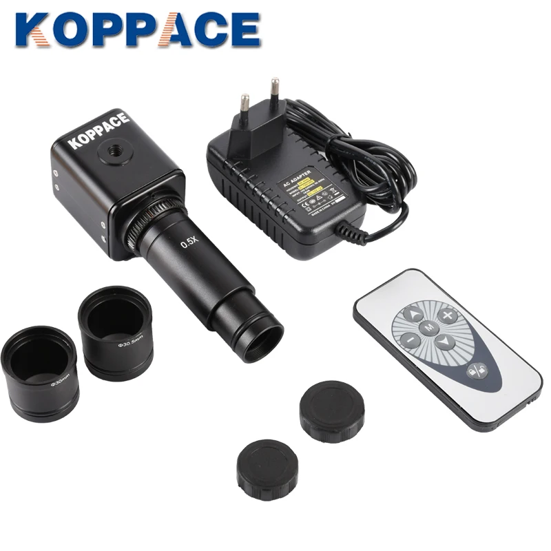 KOPPCE 2 миллиона пикселей микроскоп камера 0.5X электронный окуляр HDMI интерфейс
