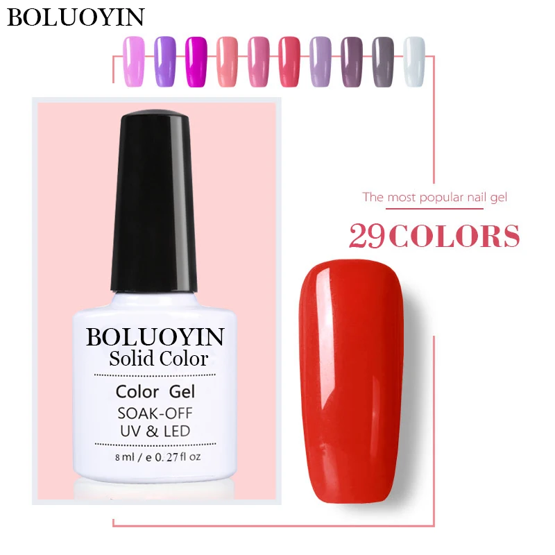 

Free Shipping 3 In 1 Nail Gel Polish Soak Off Concise Hybrid Gel Paint for Semi Permanent One Step Gel UV Color Gel Enamel