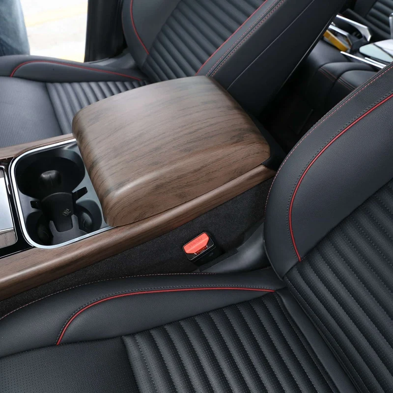 

Car Center Console Armrest Box Protective Cover Decorative Frame Sticker Protector for Land Rover Discovery Sport 2020