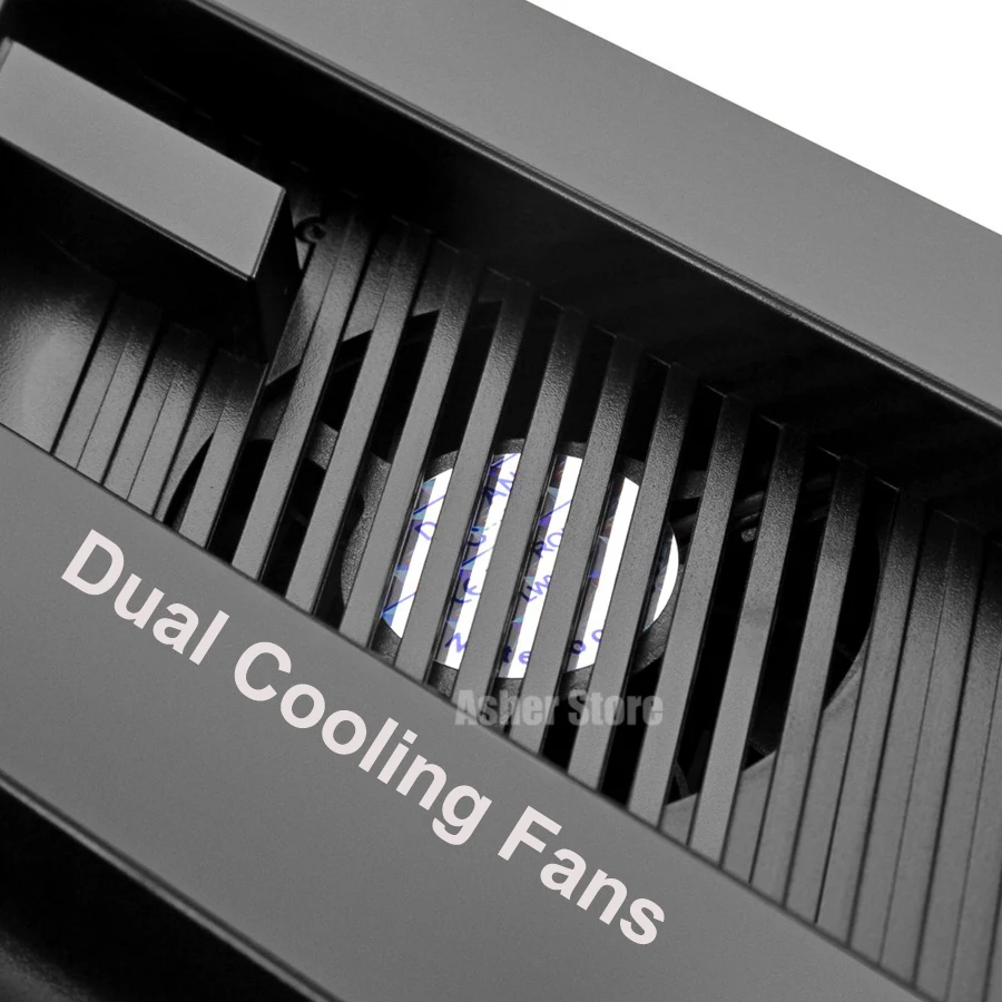 Подставка для консоли PS4 Slim с кулером вентилятором и двойным контроллером