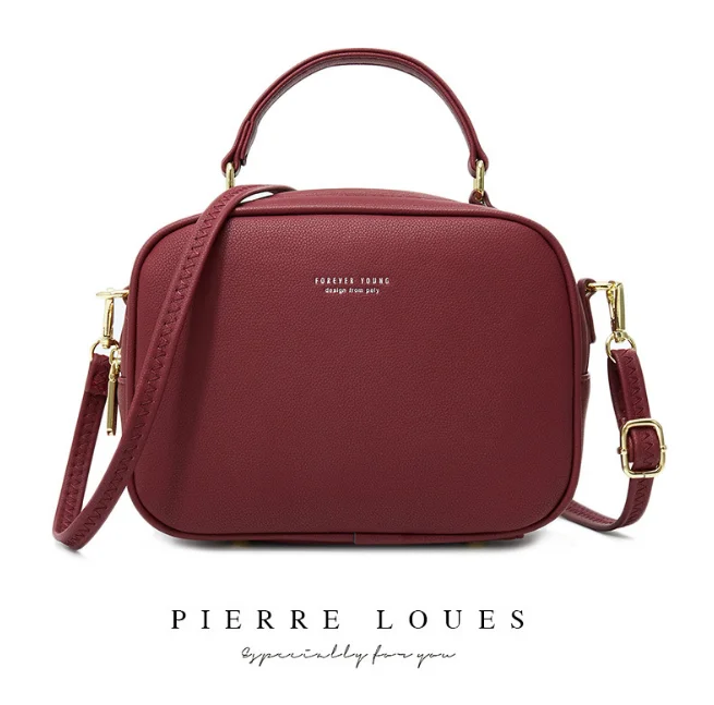 

Simple Luxury Handbags and Purses Women Bags Designer Fashion Leather Zipper Shoulder Bags Crossbody Tote Bags for Women
