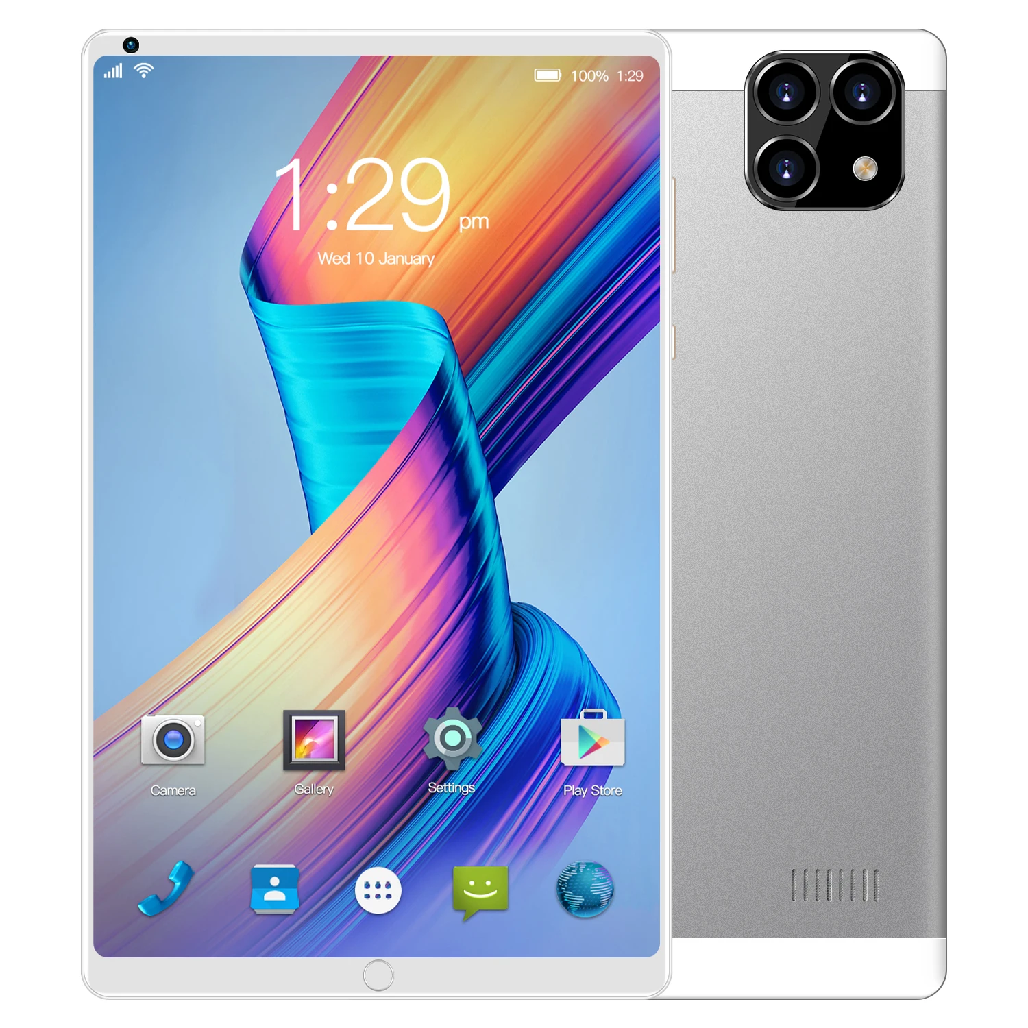 

2021 New Google Play Android 9.0 OS 8.1 inch tablet Octa Core 8GB RAM 128GB ROM 2.5D Glass WIFI Tablets Dual SIM card 3G 4GLTE