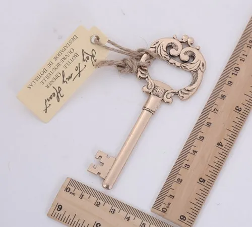 (40 шт./лот) уникальные сувениры вечерние гостей с дизайном ключа свадебные и