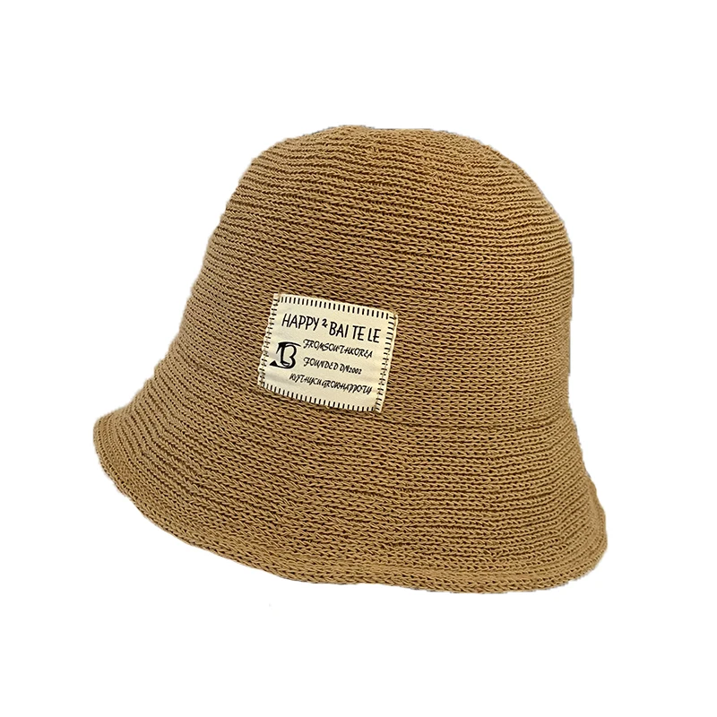 

Ymsaid Bucket Hat Women Summer Knitting Cloth Breathable Fisherman Hats For Women Shade Sun Hat Female Bob Hat Chapeu Gorro