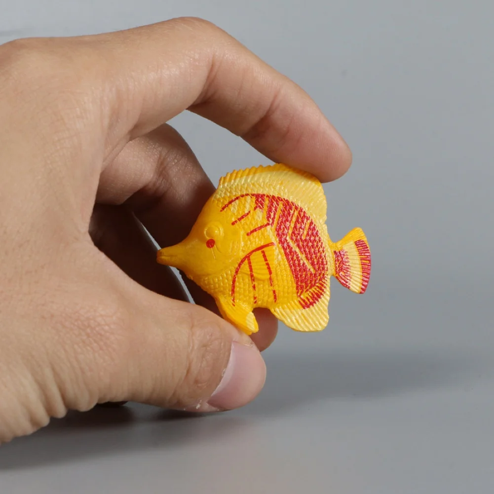 

12Pcs Kids Mini Simulation Tropical Sea Fish Model Toy Action Figure Home Decor Fish Model toys for children