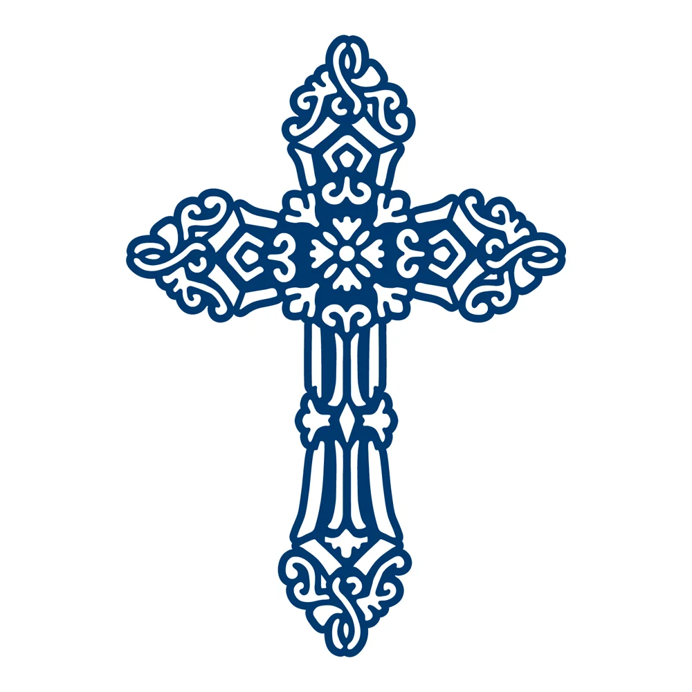 

Cross 2021 New Metal Cutting Dies Flower Cut Die Mold Scrapbook Paper Craft Knife Mould Decor Handmade Decoration