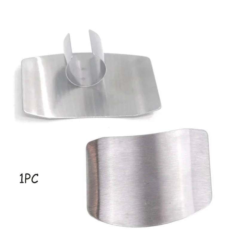 

2PCS Stainless Steel Vegetable Cutter Finger Guard Protector Gadgets For Hand Safe Cooking Tools Kitchen Accessories