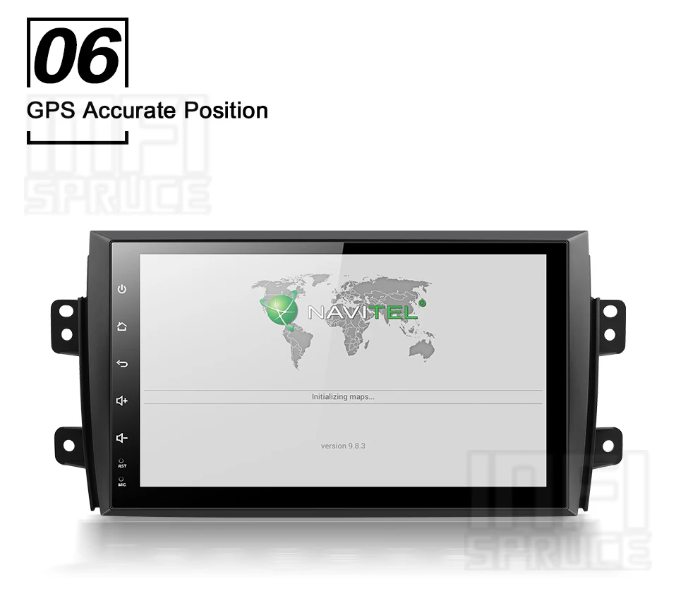 32G Android 9,0 автомобильный dvd для Suzuki SX4 2007-2013 с 2GB ram gps 3g-4G wifi gps навигация Радио Видео Аудио плеер стерео