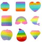 Игрушка-антистресс для детей, радужная игрушка-антистресс