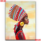 Полноразмерная алмазная живопись, черная родовая женщина, вышивка крестиком, алмазная вышивка сделай сам, Алмазная мозаика, стразы, подарок, домашний декор