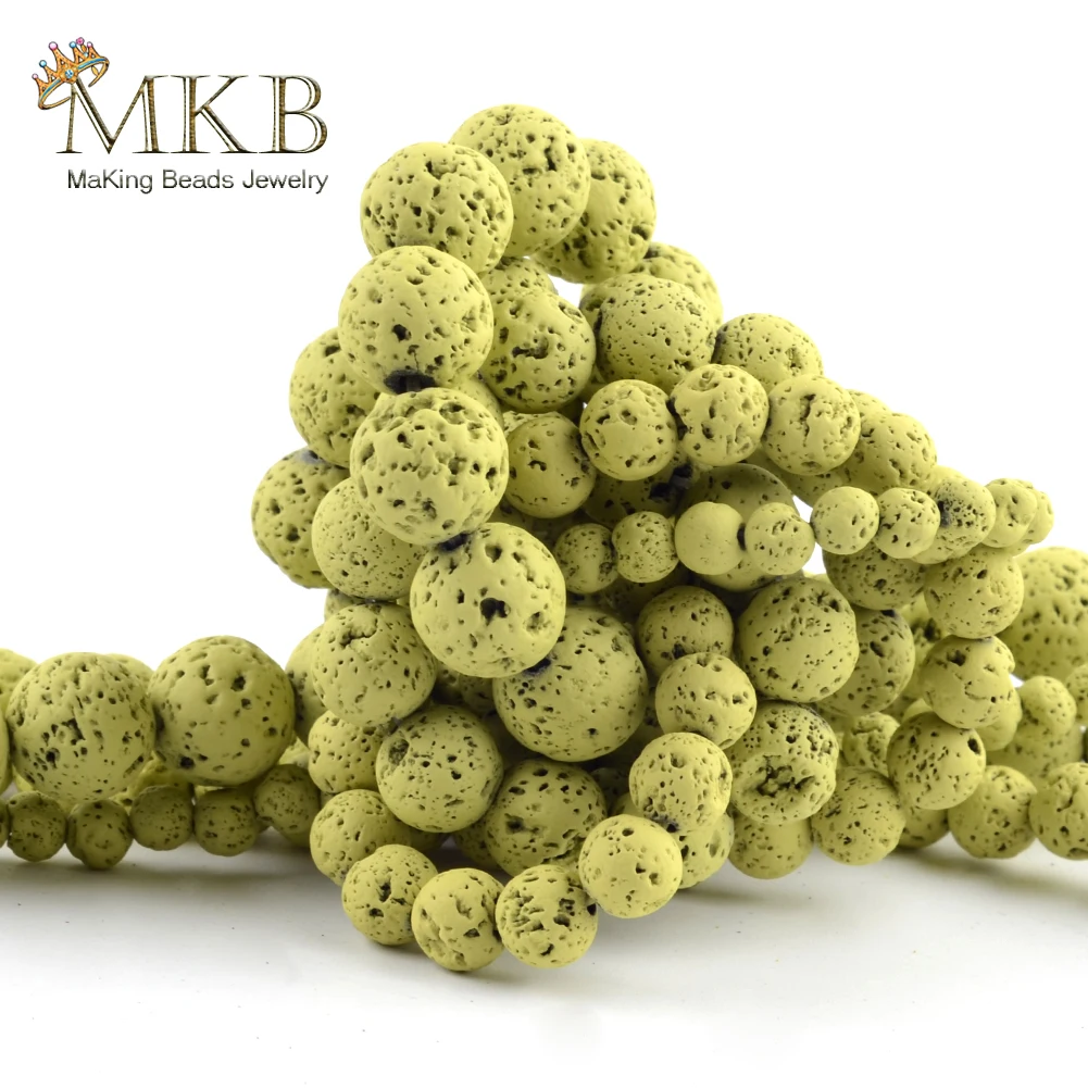 Круглые Бусины Из Гематита оливково-зеленого цвета для изготовления ювелирных