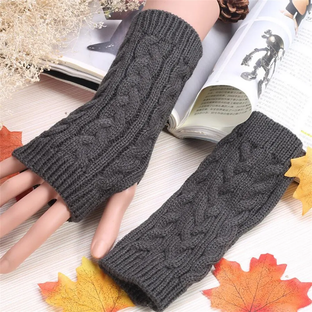 

2020 Nieuwe Collectie Womens Bloem Gebreide Handschoenen Winter Warme Casual Handschoenen Handwarmers Wanten Meisje Student