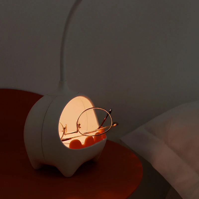 

Cute Storage Desk Lamps Eye-Caring Reading Adjustable Brightness Night Light for Students Kids For Home Office A1