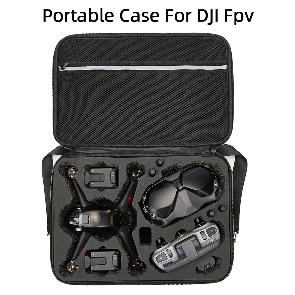 

Storage Box Thickened Shoulder Strp Durable Storage Messenger Portable Protection Bag for DJI FPV Drone Accessories