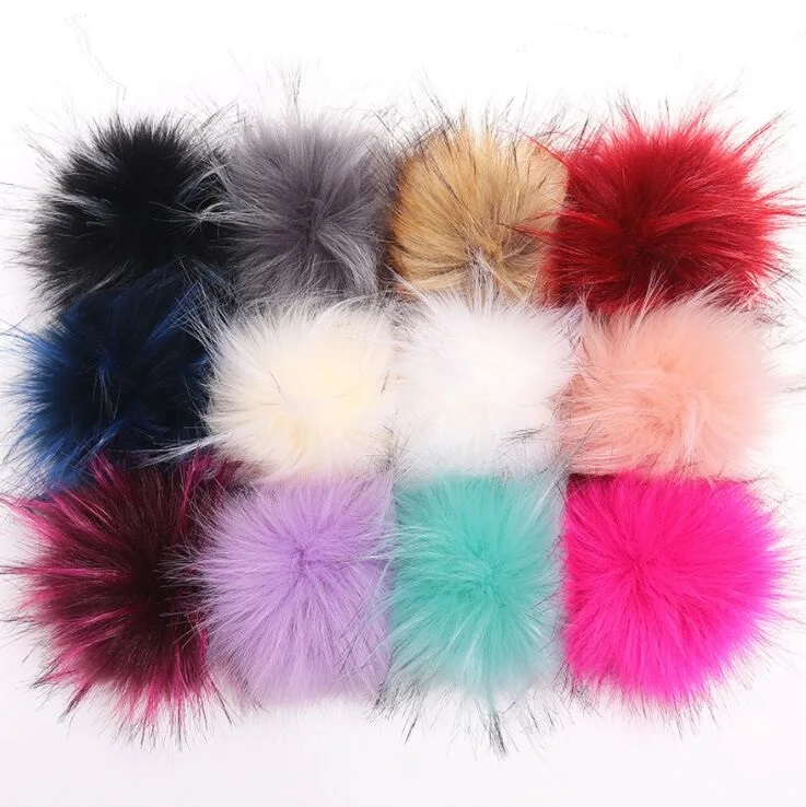2 шт./лот 12 см оптовая продажа искусственный мех помпон новые съемные ботиночки с