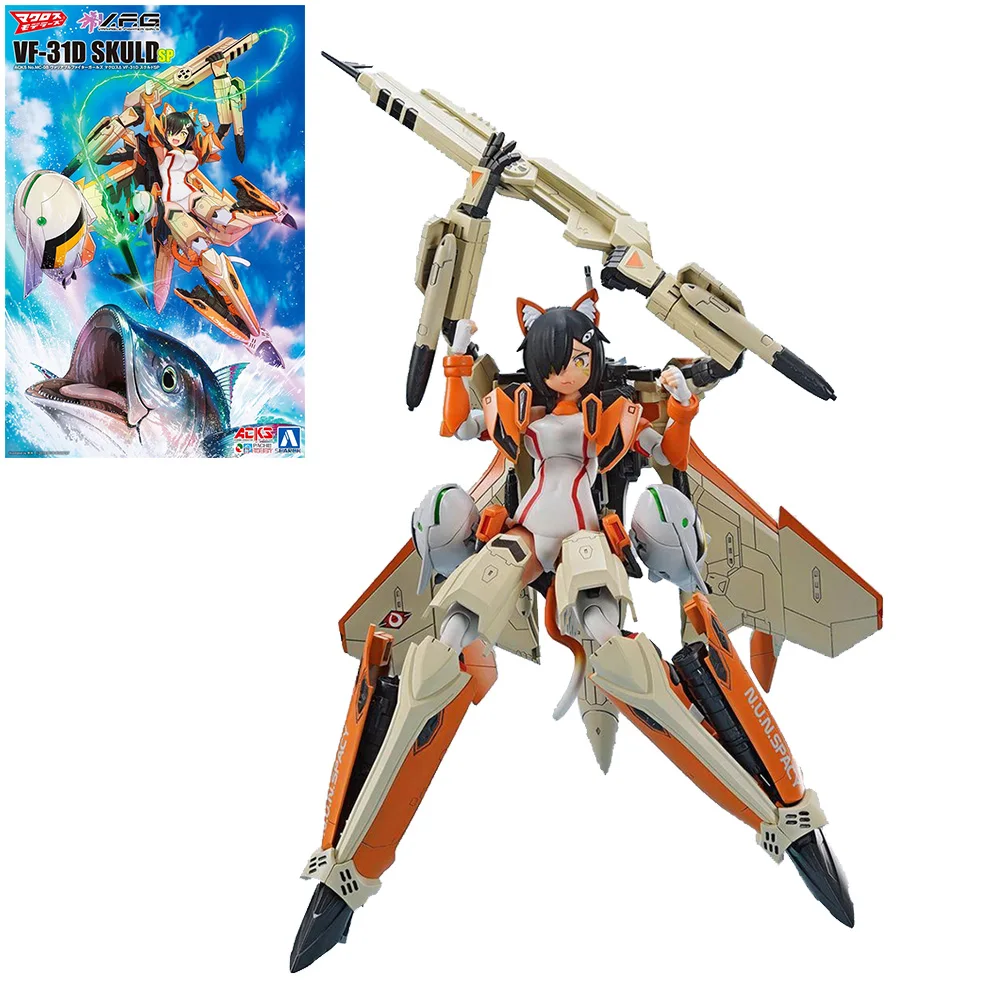 

Модель Qingdao Club, модель Macross Kailos VF-31D, SP cat ear Machine, фигурная модель для девушек