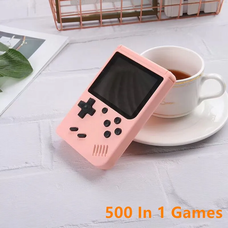 

2021 new MINI Portable Retro Video Console Handheld Game Players Boy 8 Bit 3.0 Inch Color LCD Screen video game consoles
