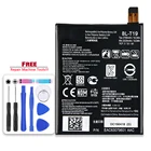 Прочный безопасный BL-T19 27002620 мАч, для LG BL-T19 Nexus 5X H790 H791 H798 Батарея BL T19 литий-полимерные батареи