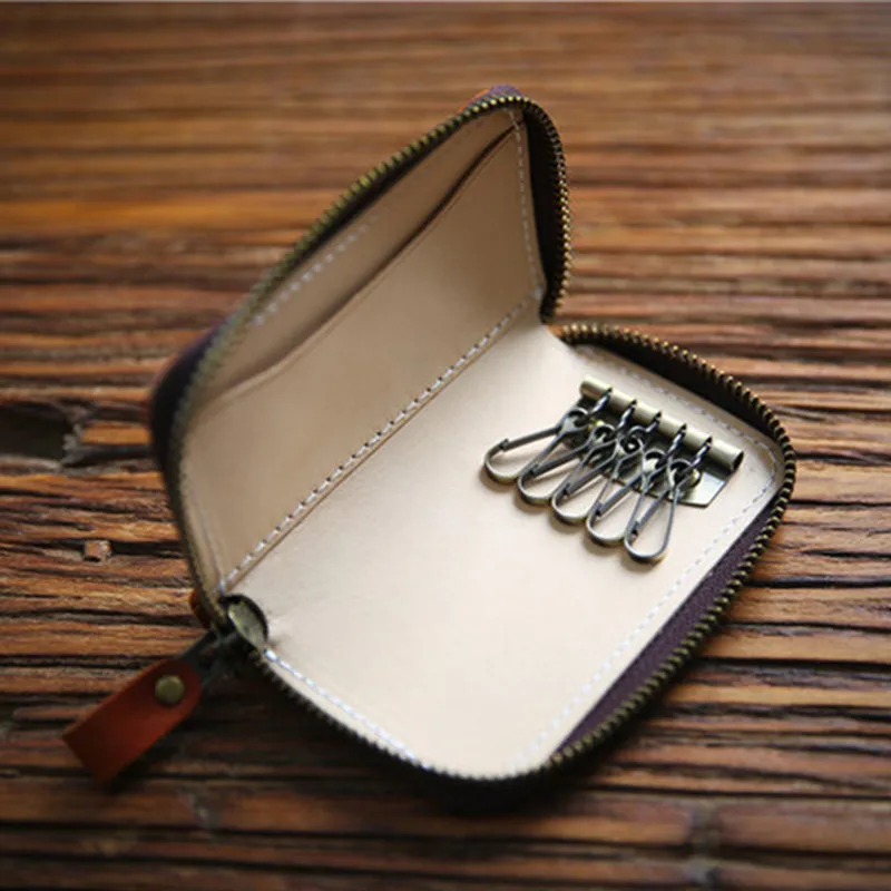 LEACOOL многофункциональный кошелек из натуральной кожи кошелек-клатч простой