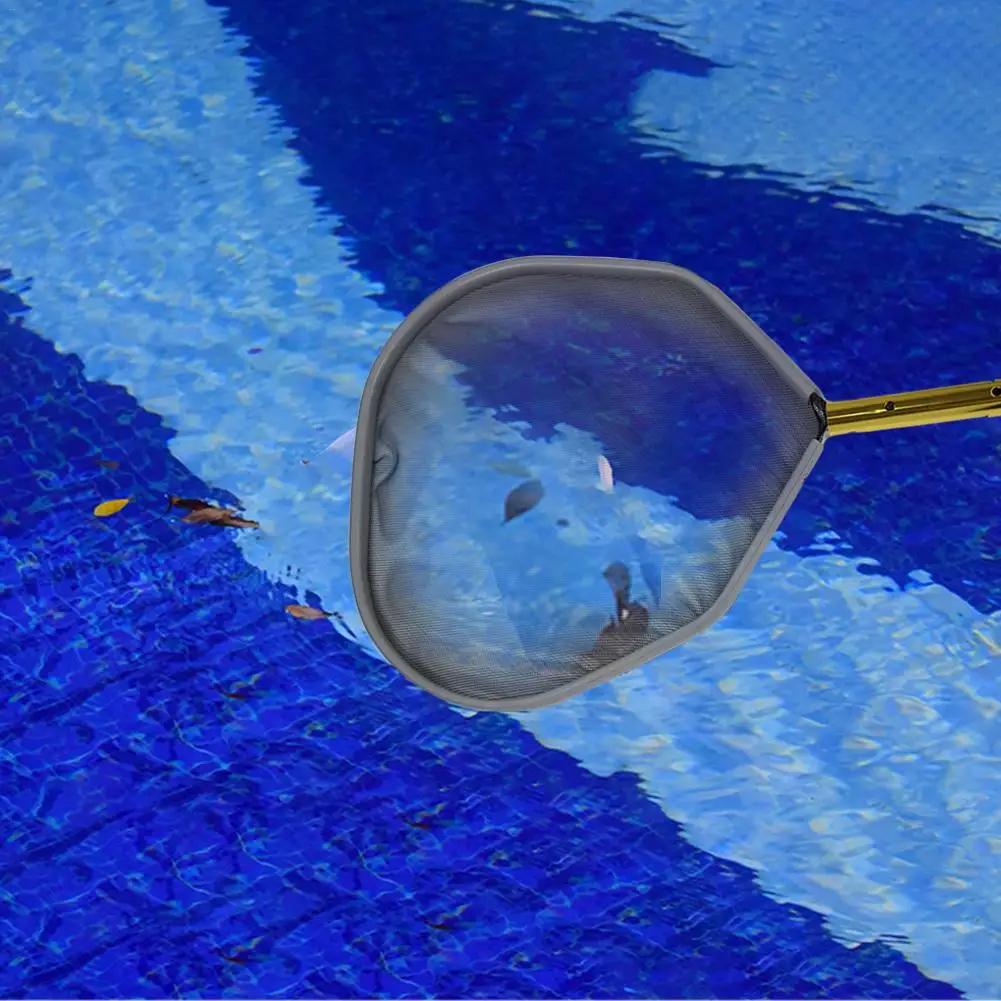 Очистка бассейна плавательный бассейн скиммер сетка алюминиевая рама рыбный