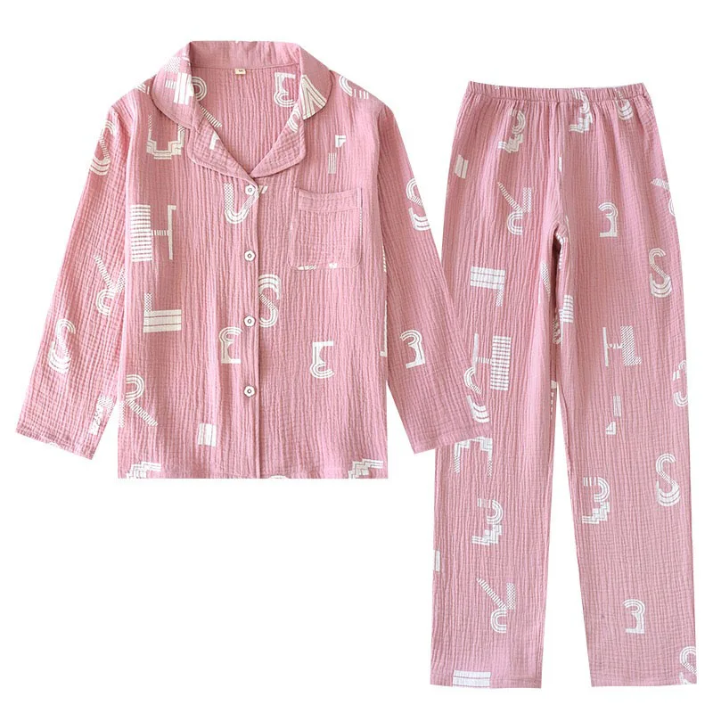 Хит продаж Женский пижамный комплект весенне-осенняя одежда с длинным рукавом +