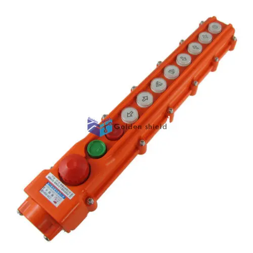 COB-65BH непромокаемые подъемный кран 6Way кнопочный переключатель кулон Управление