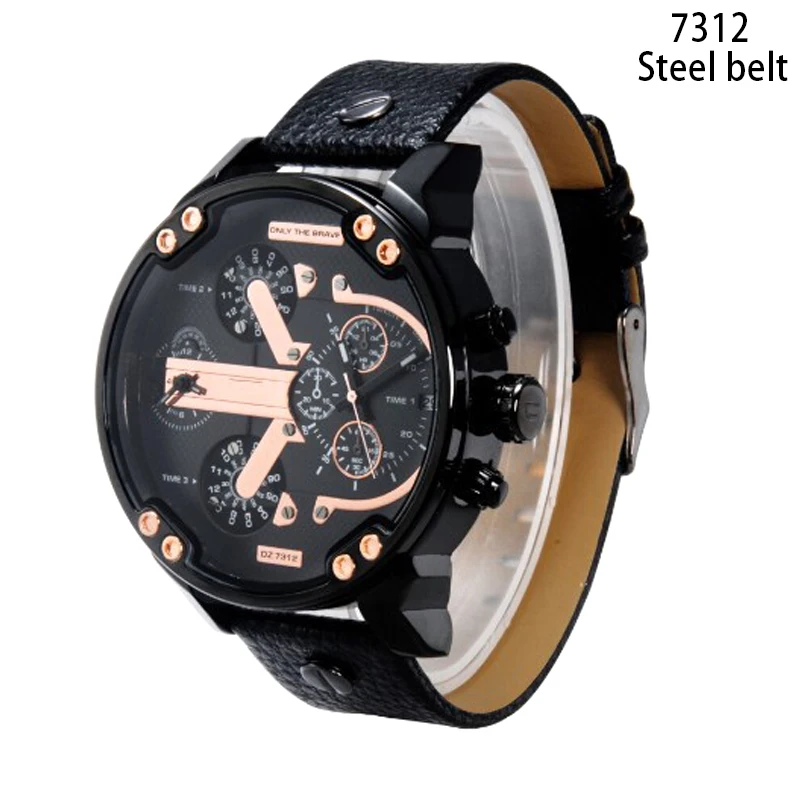 

Father's Day Men Alloy Steel Quartz Watch Round Dial Gift for Business Party d88