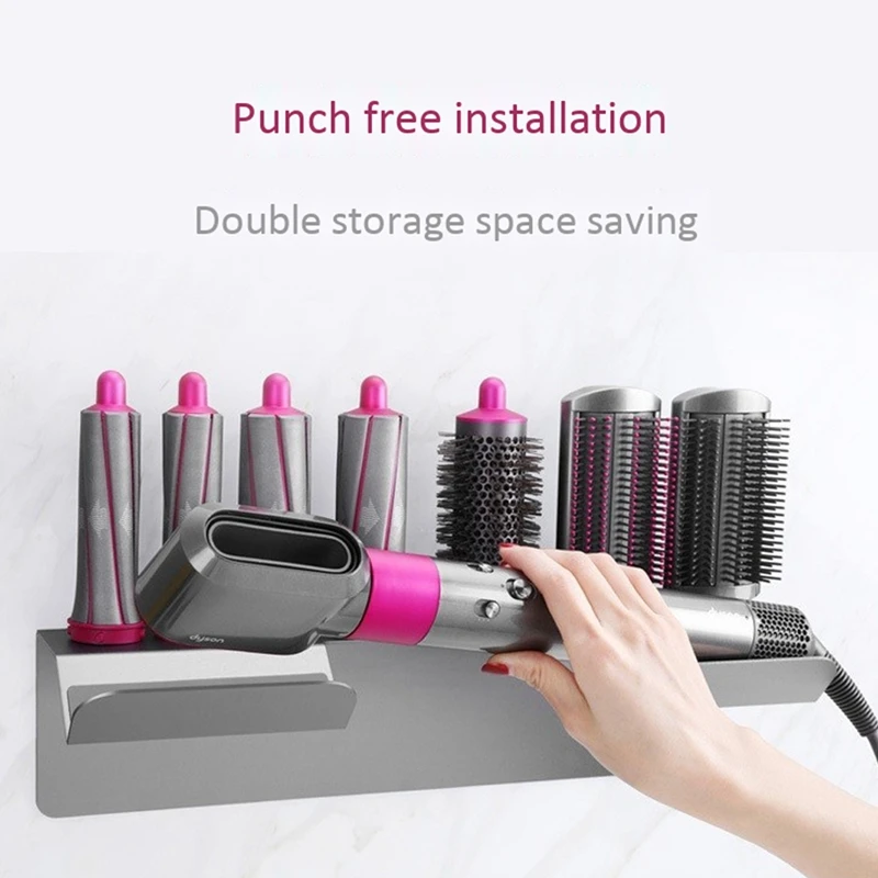 

Storage Stand for Dyson Airwrap Styler Airwrap Rack, Hair Curling Wand Holder, Countertop Bracket Storage Rack