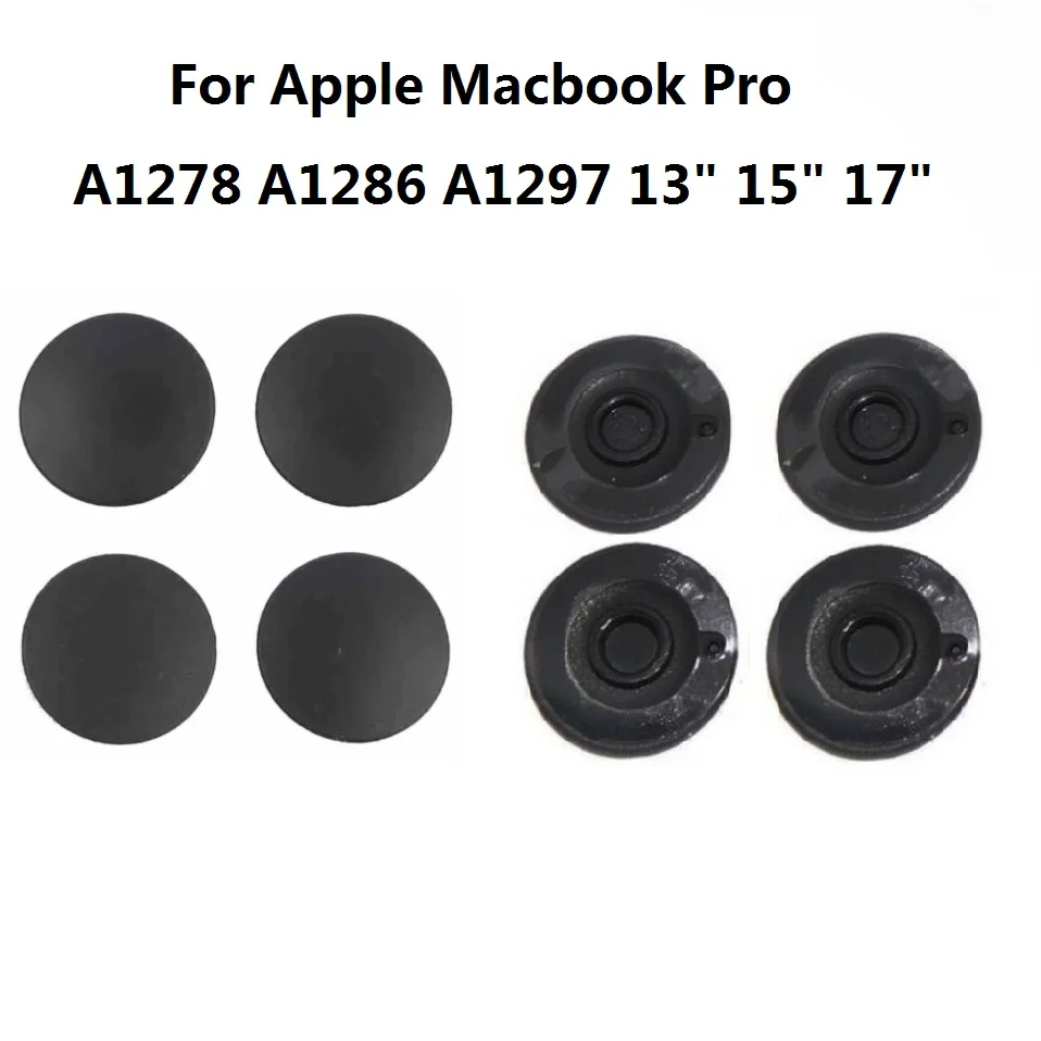 4PCS/set Rubber Bottom Cover Case Foot Feet Kit Pad Repair Part For Apple Macbook Pro 13&quot A1278 15&quot A1286 17&quot A1297 | Мобильные