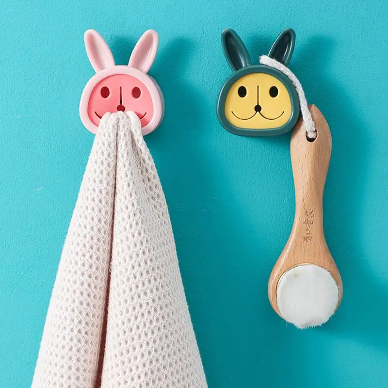 

Towel Storage Racks Hanger Punch Free Towel Plug Holder Bathroom Organizer Dishcloth Holder Bathroom Kitchen Accessories Tools