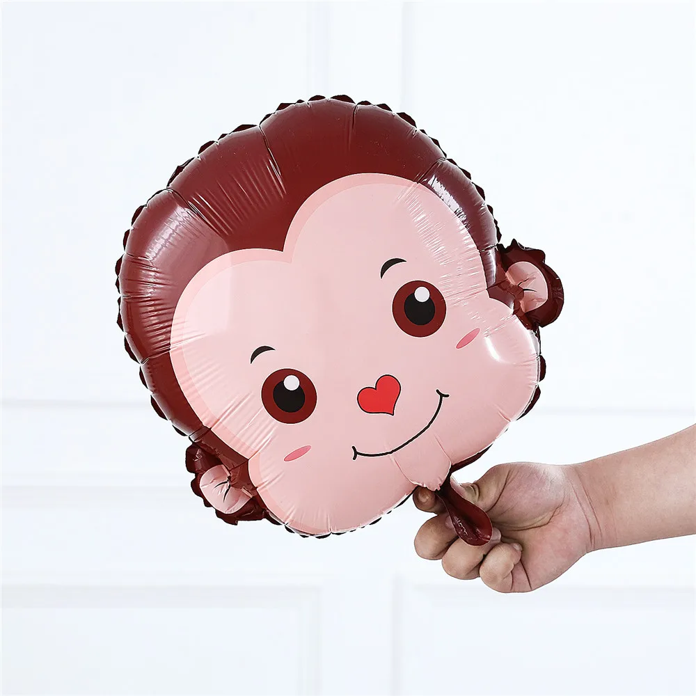 5/10 шт. 18 дюймов Мультяшные животные головка фольгированный шар Панда Кролик