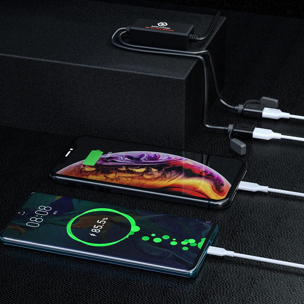 

New Motorcycle USB Charger Waterproof Dustproof Easy Installation Fast USB Charging System Motorcycle USB Charging Accessory