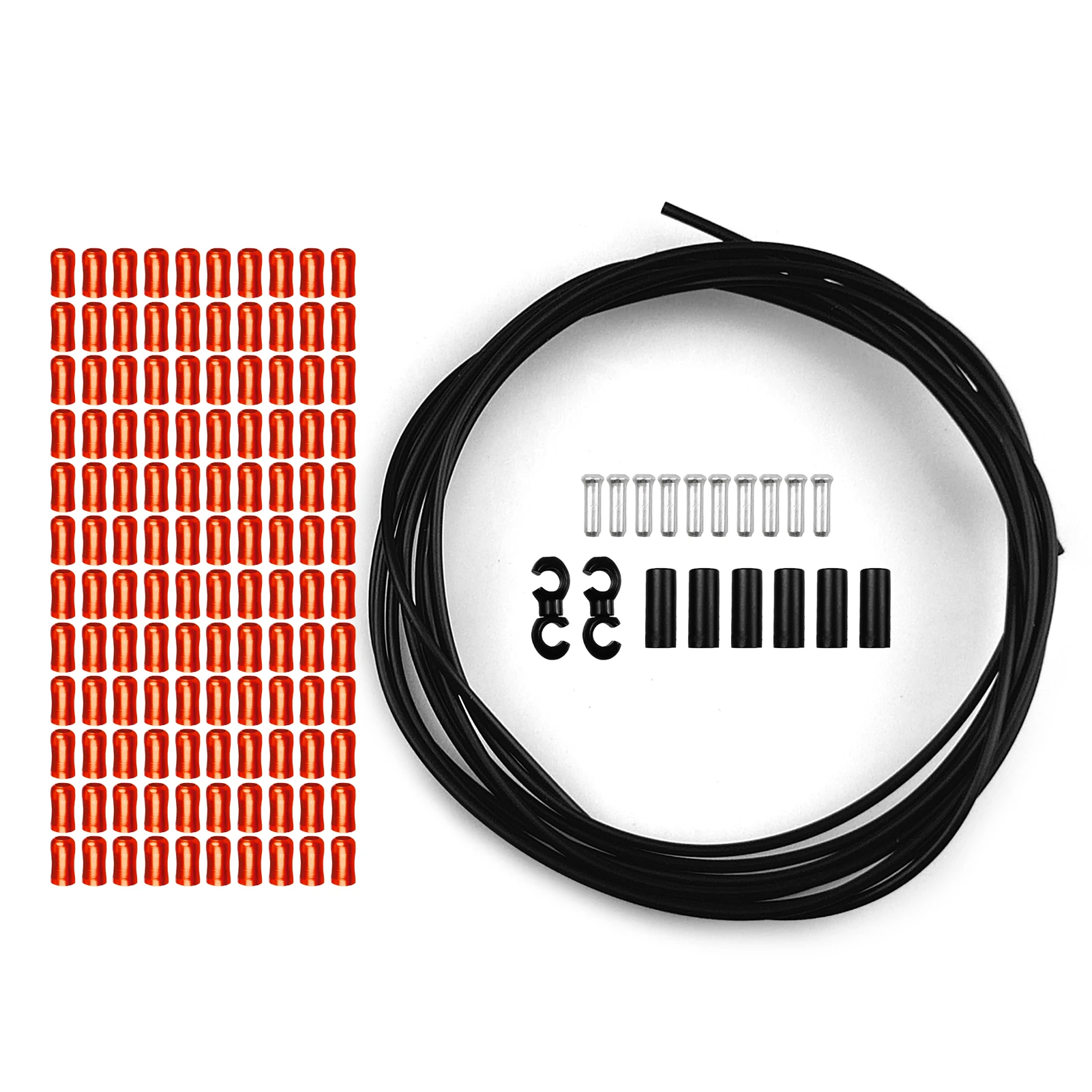 

1 метр велосипедные тросы переключения тормозов внешняя трубка велосипедная секция линия трубка Универсальный трос переключения тормоза к...