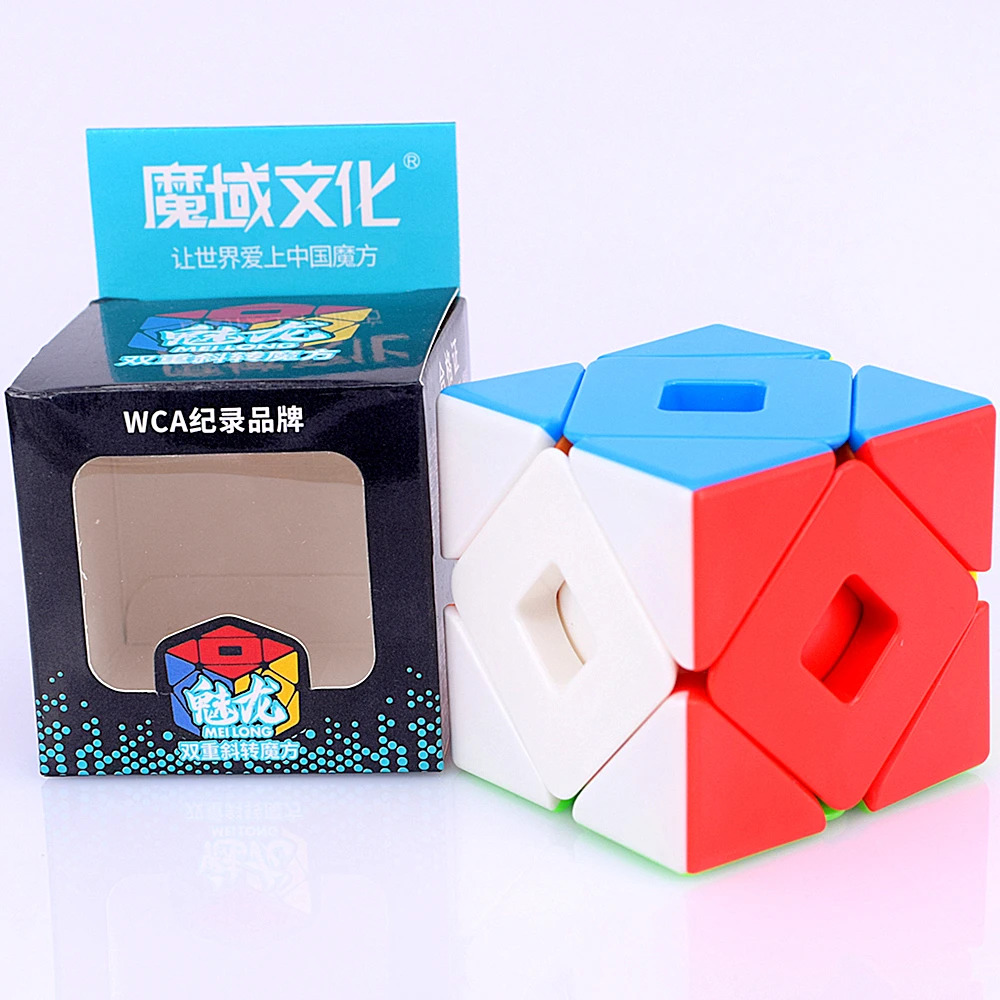 

Moyu Meilong 3x3x3 Magic cube Strickerless 4x4x4 Cubo magico 5x5x5 Speed cube 2x2x2 Puzzle Cubes Skew cube Mastermorphix