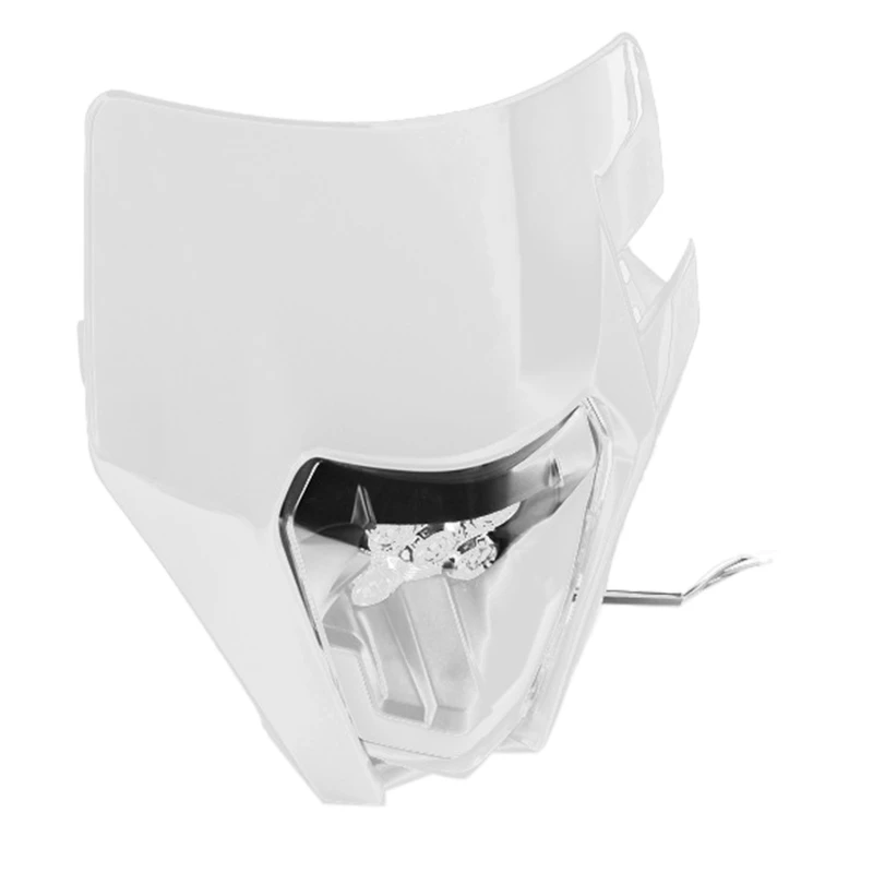 

На мотоцикле светодиодный головной светильник обтекатель Байк мотокросс головной светильник для KTM модели SX-EXC-XC EXCF FE TE FC